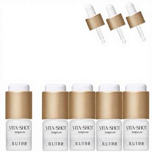 Ampolla Iluminadora y Blanqueadora con Vitamina C + Ácido Hialurónico, Cuidado de Manchas Oscuras, Antienvejecimiento Facial para Mujeres, Coreana, Venta al por Mayor, 4 Semanas - Product Image 1