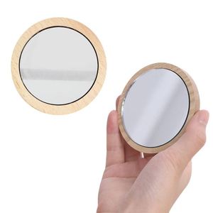 Nuevo Espejo de Madera de Alta Definición, Mini Espejo de Mano, Duradero, Minimalista, de Alta Calidad para Mujer - Product Image 3