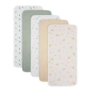 ผ้าเช็ดทำความสะอาดปากทารก <span class=keywords><strong>Pattex</strong></span> Factory Custom Muslin Burp Cloths สีพื้น ผ้ามัสลินสำหรับเด็กทารก 0-24 เดือน ใช้ได้ทั้งเด็กชายและเด็กหญิง - Product Image 1
