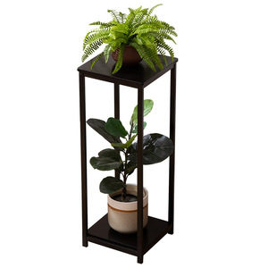 New Chinese style balcony flower stand, plant stand, living room hall household indoor floor flower pot storage rack - Product Image 5