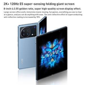 ต้นฉบับ <span class=keywords><strong>X</strong></span> พับ2สมาร์ทโฟน5G 7 ''2K E6 AMOLED Snapdragon 8 Gen2 5000mAh 60-69W ชาร์จเร็ว48MP OCTA core Android 12 - Product Image 3
