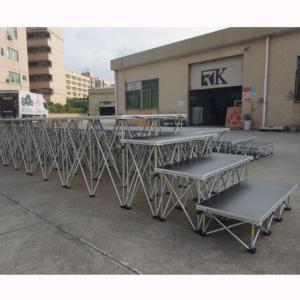 Modern folding portable stage wedding lighting stage - Product Image 5
