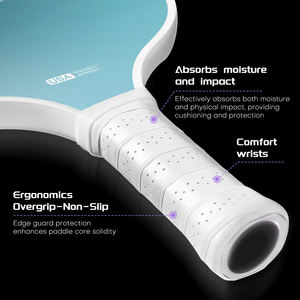 FitSpark Rain Model Professional Thermoformed T700 Carbon Fiber Pickleball Paddle Honeycomb Core Edgeless Design Entertainment - Product Image 2