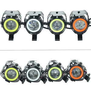 10W Mini U7 faro LED Moto 12V luce auto con <span class=keywords><strong>angelo</strong></span> & occhio di diavolo lampada decorativa di guida Moto riflettore & fendinebbia - Product Image 6