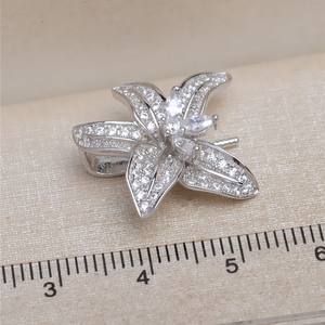 Colgante de Estrella de Mar de Plata S925 Wenchi, Cadena de 12-14 mm, Base Vacía para Perlas DIY 14039, Accesorio para Cuentas de 4 mm, Colgante Elegante para el Cuello - Product Image 3