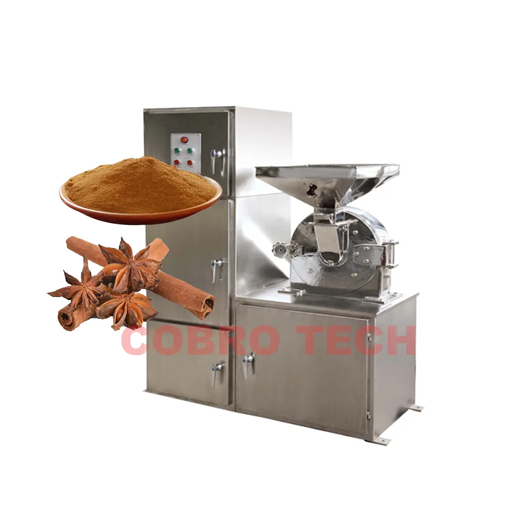 Dry Chilli Powder Sea Salt Pulverizer Turmeric Powder Sugar Grinding Machine Tea Moringa Leaf Grinder
