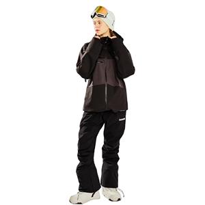 Outdoor OEM Customized Ski <b>Suit</b> Breathable Waterproof <b>Snow</b> Jacket Ski Wear black - Product Image 3