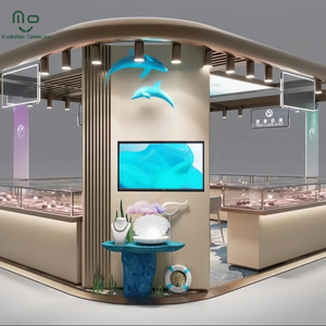 Luxury Design Jewelry <strong>Display</strong> Showcase Jewellery <strong>Counter</strong> for Shopping Mall Kiosk Design - Product Image 3