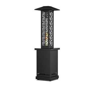 Poêle à granulés d'extérieur autoportant résistant aux intempéries OPS2001A, chauffage de terrasse, foyer avec système de verrouillage - Product Image 5