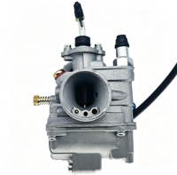 Nouveau starter à câble à distance en aluminium PZ17G-1 de 17 mm pour moteur horizontal 4 temps 100cc-110cc de moto tout-terrain et VTT