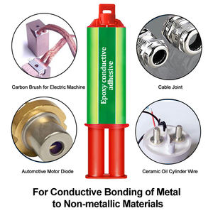 WBG High-Strength Bonding Two-Component Graphite Copper Powder Carbon Brush <b>Conductive</b> Welding Fixing Epoxy <b>Conductive</b> Adhesive - Product Image 2
