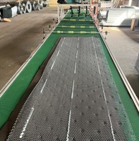 Lámina Metálica Autoperforada con Hoyuelos, 2.5 lb, 27"x97", Directo de Fábrica, Lámina para Yeso Estándar ASTM A1064
