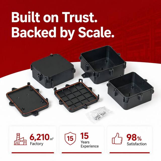 IP68 Smart Device Enclosure IR Shell Gas/Air Detector ABS/PVC Plastic PC Control Box Electronics Instrument IOT Field Enclosure
