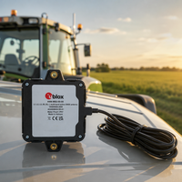 Antenne GNSS toutes bandes haute précision ANN-MB2 L1 L2 L5 E6 B3 avec support magnétique 5m SMA Mâle pour RTK, levés, drones et agriculture de précision