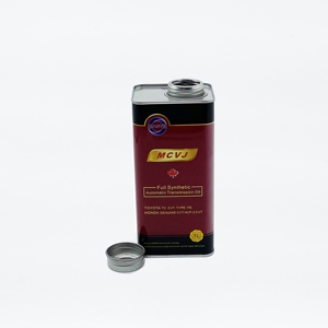 Lata de aceite de motor cuadrada de 1 litro con logotipo personalizado, color CMYK y marca OEM, la más vendida - Product Image 2