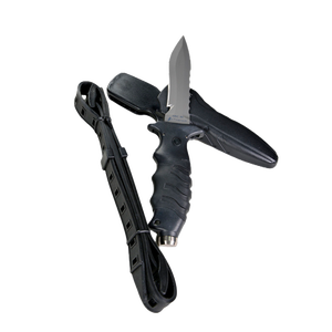 Couteau de plongée personnalisé avec logo OEM, outil de coupe multifonctionnel pour la plongée sous-marine - Product Image 3