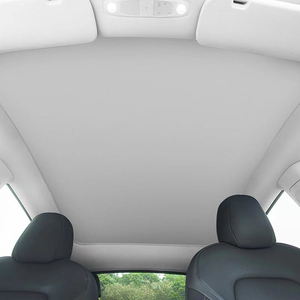 Ajuste sin costuras al dosel modelo Tesla <span class=keywords><strong>y</strong></span> parasol de techo de vidrio panorama del coche parasol cubierta de cortina modelo <span class=keywords><strong>y</strong></span> parasol de coche - Product Image 2