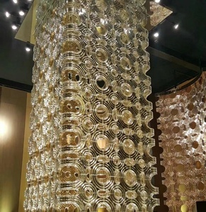 Bloque de Vidrio Decorativo de Diseño Único para Pared de Hotel, Vidrio Artesanal de <span class=keywords><strong>Murano</strong></span>, Decoración Moderna, Arte de Pared de Vidrio - Product Image 2