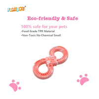Famipet Fabricant Grossiste Nouveau Jouet à Mâcher pour Animaux de Compagnie en TPR Durable et Non Toxique, Design Disque Volant, Jouets Interactifs pour Chiens