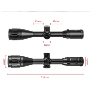 Lunette de chasse OEM d'usine <span class=keywords><strong>4</strong></span>-16x44 AOEYS avec point rouge et laser, éclairage latéral, en aluminium 6061-T6 usiné CNC - Product Image 1