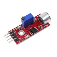 Modul sensor suara mikrofon pengontrol suara analog mikrofon modul deteksi suara sensitivitas tinggi