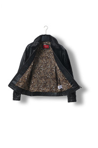 Veste en cuir de crocodile 100% pour homme sur mesure OEM |   Gilets et manteaux de motard en croco de qualité supérieure |   Vente en gros directe d'usine - Product Image 2