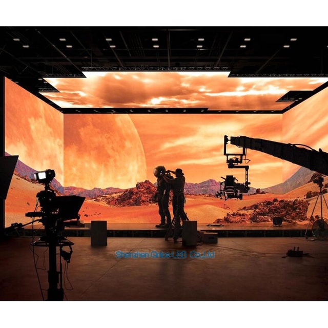 New Trend 2023 3D Immersive Project Virtual Production HDR Filming Studio LED Video Wall Full HD VFX VR VP XR Indoor LED Screen