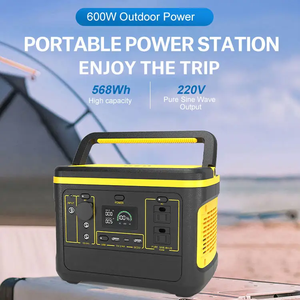 Outdoor 500W 600W 1000W 1000 Watt 1500W 1000WH 220V <b>UPS</b> Generator Solar Lifepo4 Battery Portable <b>Power</b> Station - Product Image 5