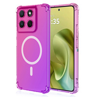 Plus de 1000 modèles en stock, coque de téléphone anti-chute à quatre côtés, coque de téléphone magnétique antichoc pour Moto G67/G77 G86 G75