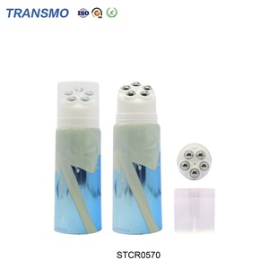 Tube vide roll-on personnalisable avec logo, flacon roll-on vide pour crème contour des yeux, tube plastique roll-on 150 ml pour lotion, emballage en tube plastique - Product Image 3