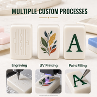 Jeu de Mahjong Américain Personnalisé ODM en Acrylique Durable pour 4 Joueurs – Idéal pour les Programmes de Cadeaux de Retraite