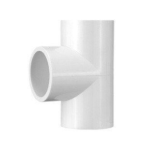 Chất lượng cao ANSI tiêu chuẩn màu trắng sch40 PVC uPVC Ống phù hợp cho ba cách <span class=keywords><strong>TEE</strong></span> Ống phù hợp PVC - Product Image 2