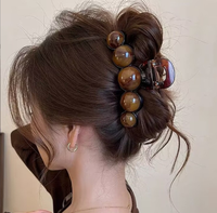 Pinces à cheveux de grande taille pour un volume capillaire abondant. Pinces à cheveux haut de gamme de style coréen pour accessoires capillaires.