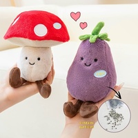 Peluche Fraise Super Douce Série Eco-Fruit, Adorable Poupée Légume en Coton PP, 11-30cm, Cadeau Unisexe pour Mariage et Événements