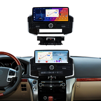 Autoradio Android Aijia pour Toyota Land Cruiser 2007-2015, 12,3 pouces, LHD/RHD, UV Noir, Double DIN, Carplay, Installation Facile