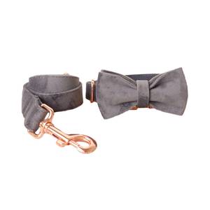 Suministros para mascotas Colorido Terciopelo Hebilla de metal Collar de perro Suave Fantasía Mejor calidad Collares para mascotas Correas - Product Image 4