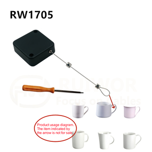 RUIWOR RW1705 herramienta llave antipérdida Cable retráctil termo posicionamiento secador de pelo Anti pérdida caja de extracción llave retráctil Correa - Product Image 4