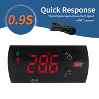 Controlador de Temperatura Digital Carel SH251C 30A, Mini Termostato de Refrigeración con Microcomputadora
