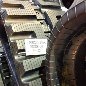 Tapak karet untuk <span class=keywords><strong>Bobcat</strong></span> T180 T190 T550 T590 T595 400X86X49 tapak blok 16" - Product Image 5