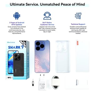 Teléfono Inteligente 5G Global Blackview SHARK <span class=keywords><strong>9</strong></span>, Pantalla HD+ IPS de 6.67'' y 90Hz, Cámara Principal con IA de 50MP, GPS, <span class=keywords><strong>Android</strong></span> 14, NFC - Product Image 6