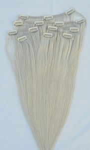 Clip in fascia invisibile per capelli capelli umani Remy extension - Product Image 6