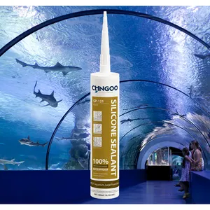 Ch-goo – mastic Silicone acétique haute Performance pour Aquarium, pour verre à grand panneau