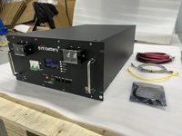 Sistem Penyimpanan Baterai LIFEPO4 Rakit di Rak, Baterai LI-FE 64KWH 204.8V 314Ah, Stasiun Energi Komersial yang Kuat, Baterai Surya