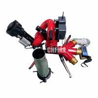 CHFIRE télécommande type hydraulique moniteur d'incendie électrique canon à eau de feu intelligent en acier inoxydable