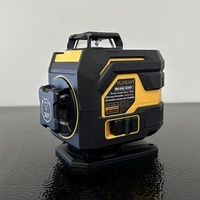Niveau laser 16 lignes Mini Pocket 4D Cross Line auto-nivelant Horizontal et Vertical Puissant faisceau vert Niveau laser