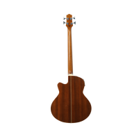 Starsun JGB300CE Electric Acoustic Bass Guitar 4-String Spruce Body Sapele Back/Sides Rosewood Fingerboard 864mm Scale Q-PH