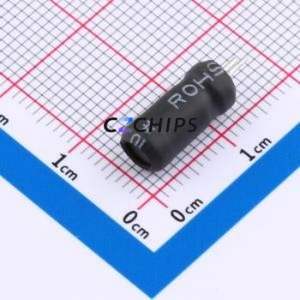 Inductor de Potencia XR5*11-221K-S, Componente de Montaje en Orificio (THT), D5xL11mm 220uH 10% 400mA 1Ohm - Product Image 1