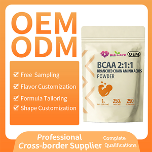 Polvo de BCAA en Venta al Por Mayor a Precio de Fábrica, <span class=keywords><strong>Amino</strong></span>ácidos de Cadena Ramificada BCAA en Polvo, Nutrición Deportiva, Culturismo - Product Image 4