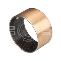 Roulement cylindrique en aluminium bronze glacier du fabricant OEM SF-2 bagues de support coulissantes en acier POM lubrification à l'huile de graisse