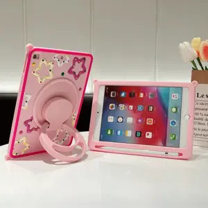 Pink Star 360 Rotating tablet case for Huawei matepad 2023 matepad air Honor 8 V7